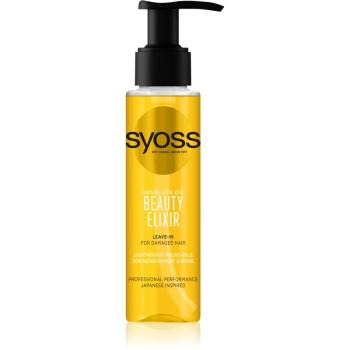Syoss Beauty Elixir olajos ápolás a károsult hajra 100 ml
