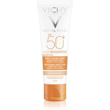 Vichy Capital Soleil tónusegyesítő arcápoló pigmentfoltok ellen 3 az 1-ben SPF 50+ 50 ml