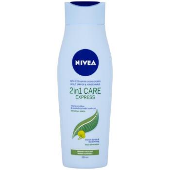 Nivea 2in1 Care Express Protect & Moisture sampon és kondicionáló 2 in1 minden hajtípusra 250 ml