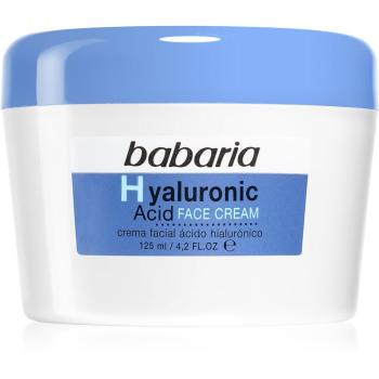 Babaria Hyaluronic Acid arckrém hialuronsavval 125 ml