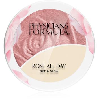 Physicians Formula Rosé All Day világosító púder balzsammal árnyalat Brigtening Rose 9 g