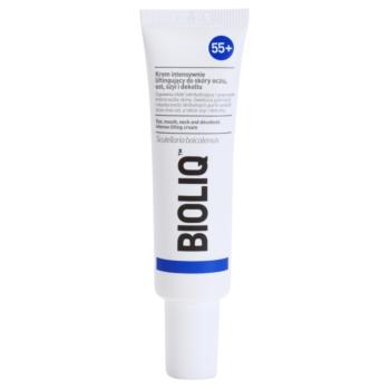 Bioliq 55+ intenzív liftinges krém a szem, száj, nyak és dekoltázs gyengéd bőrére 30 ml