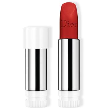 DIOR Rouge Dior The Refill hosszan tartó rúzs utántöltő árnyalat 999 Matte 3,5 g