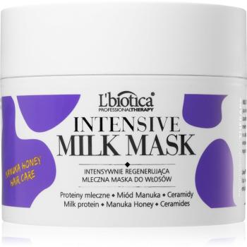 L’biotica Professional Therapy Milk maszk a fénylő és selymes hajért 200 ml