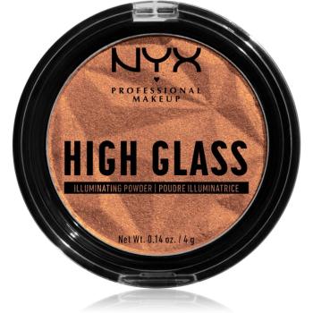 NYX Professional Makeup High Glass highlighter árnyalat Golden Hour 4 g