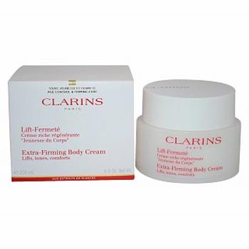 Clarins Extra-Firming Body Cream testápoló krém az egységes és világosabb arcbőrre 200 ml