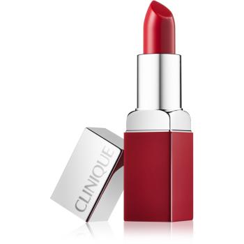 Clinique Pop™ Lip Colour + Primer rúzs + bázis 2 az 1-ben árnyalat 08 Cherry Pop 3.9 g
