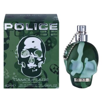 Police To Be Camouflage Eau de Toilette uraknak 40 ml
