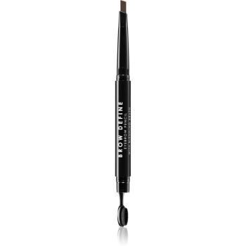 MUA Makeup Academy Brow Define szemöldök ceruza kefével árnyalat Dark Brown