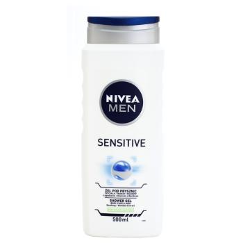 Nivea Men Sensitive tusfürdő gél arcra, testre és hajra 500 ml