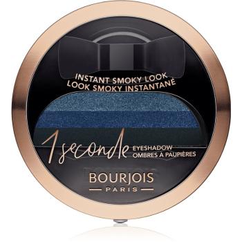 Bourjois 1 Seconde Szemhéjpúder az azonnali füstös sminkért árnyalat 04 Insaisissa-Bleu 3 g