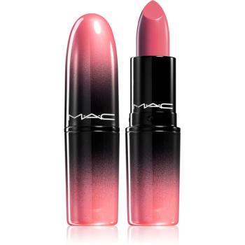 MAC Cosmetics Love Me Lipstick selyem rúzs árnyalat As If I Care 3 g