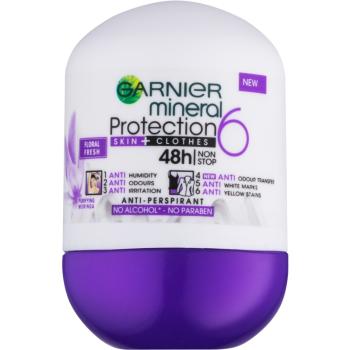 Garnier Mineral 5 Protection izzadásgátló golyós dezodor (Floral Fresh) 50 ml