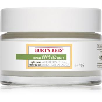 Burt’s Bees Sensitive hidratáló éjszakai krém az érzékeny arcbőrre 50 g