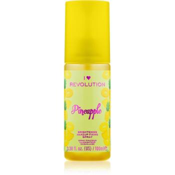 I Heart Revolution Fixing Spray élénkítő fixáló spray illattal Pineapple 100 ml