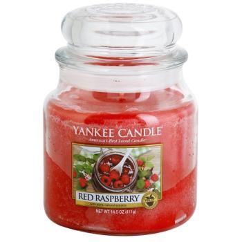 Yankee Candle Red Raspberry illatos gyertya Classic közepes méret 411 g