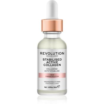 Revolution Skincare Stabilised Active Collagen bőrfeszesítő szérum az arcra hidratáló hatással 30 ml