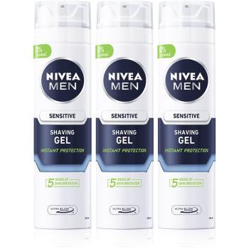 Nivea Men Sensitive borotválkozó gél (takarékos kiszerelés)