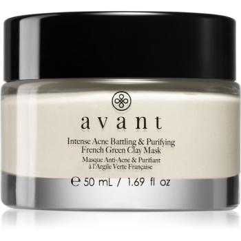 Avant Acne Defence tisztító agyagos arcmaszk a pattanásos bőr hibáira 50 ml