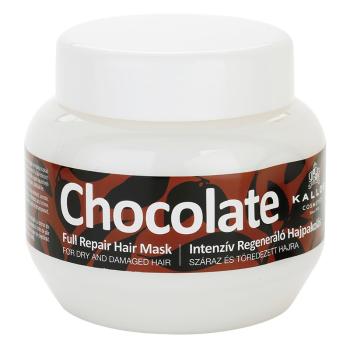 Kallos Chocolate regeneráló maszk száraz és sérült hajra 275 ml