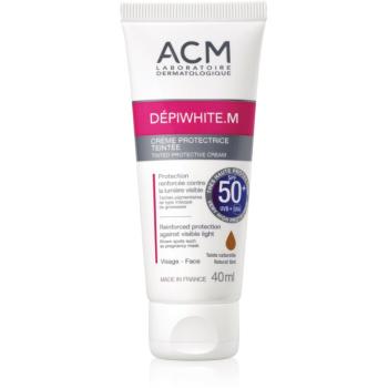 ACM Dépiwhite M színező védő krém SPF 50+ Natural Tint 40 ml