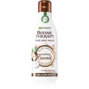 Garnier Botanic Therapy Hair Milk Mask Nourishing Coconut hajmaszk száraz és törékeny hajra 250 ml