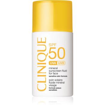 Clinique Sun SPF 50 Mineral Sunscreen Fluid For Face ásványi napozó folyadék arcra SPF 50 30 ml