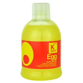 Kallos Egg tápláló sampon száraz és normál hajra 1000 ml