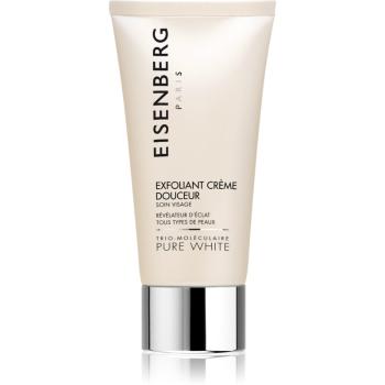 Eisenberg Pure White Exfoliant Crème Douceur peeling az élénk és kisimított arcbőrért 75 ml