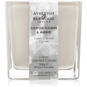 Ashleigh & Burwood London Life in Bloom Cotton Flower & Amber illatos gyertya 200 g