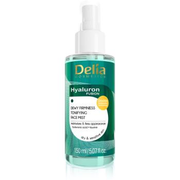Delia Cosmetics Hyaluron Fusion bőr tonizáló permet feszesítő hatással 150 ml