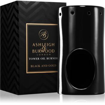 Ashleigh & Burwood London Black and Gold kerámia aromalámpa