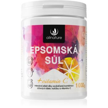 Allnature Epsomská sůl Vitamin C fürdősó 1000 g