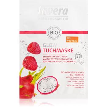 Lavera Sheet Mask arcmaszk bőrvilágosító hatással