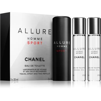 Chanel Allure Homme Sport Eau de Toilette uraknak 3 x 20 ml