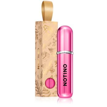 Notino Travel szórófejes parfüm utántöltő palack limitált kiadás Hot Pink 5 ml