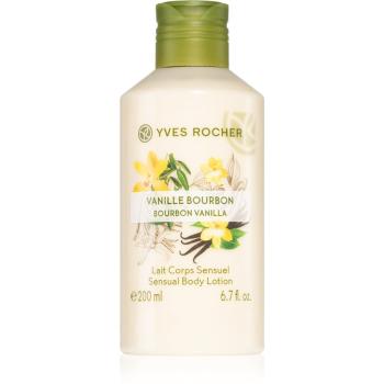 Yves Rocher Bourbon Vanilla tápláló testápoló tej vanília kivonattal 200 ml