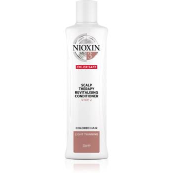Nioxin System 3 Color Safe Scalp Therapy Revitalising Conditioner hidratáló és tápláló kondicionáló a könnyű kifésülésért 300 ml