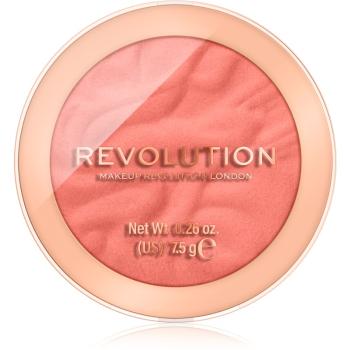 Makeup Revolution Reloaded hosszantartó arcpír árnyalat Baked Peach 7.5 g