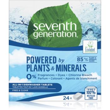 Seventh Generation Powered by Plants Dishwasher Tablets mosogatógép tabletták ECO 24 db