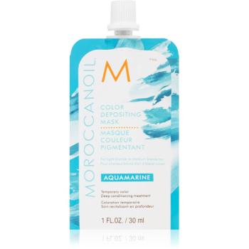 Moroccanoil Color Depositing gyengéd tápláló maszk tartós színes pigmentekkel Aquamarine 30 ml