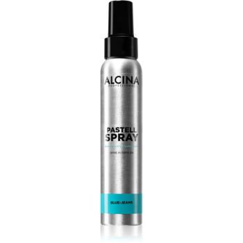 Alcina Pastell Spray színező hajspray azonnali hatással árnyalat Blue-Jeans 100 ml