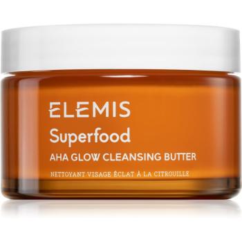 Elemis Superfood AHA Glow Cleansing Butter tisztító arcmaszk az élénk bőrért 90 ml