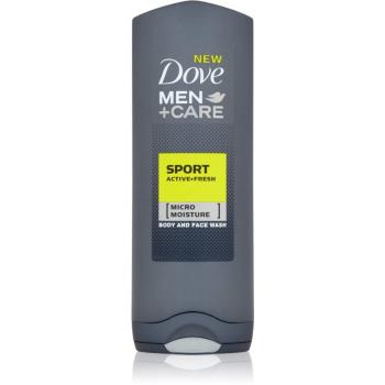 Dove Men+Care Active + Fresh tusfürdő gél testre és arcra 250 ml