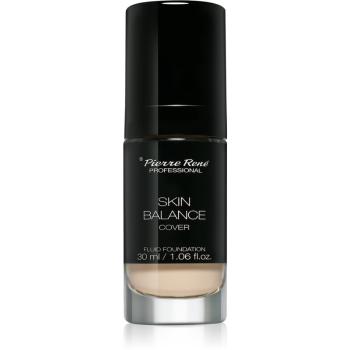 Pierre René Skin Balance Cover vízálló folyékony make-up árnyalat 17 Soft Porcelain 30 ml