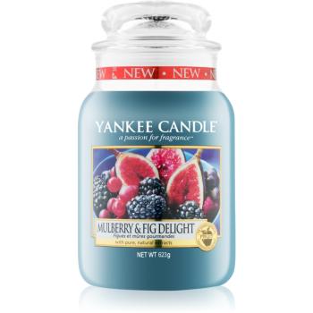 Yankee Candle Mulberry & Fig illatos gyertya Classic kis méret 623 g