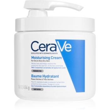 CeraVe Moisturizers hidratáló krém arcra és testre pumpás 454 g