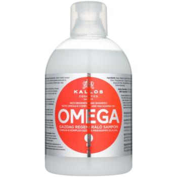Kallos KJMN regeneráló sampon omega 6 komplexszel és makadámia olajjal 1000 ml