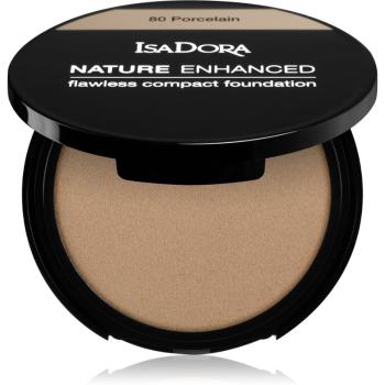IsaDora Nature Enhanced Flawless Compact Foundation krémes kompakt make-up árnyalat 82 Natural Ivory 10 g