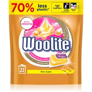 Woolite Pro-Care mosókapszula keratinnal 22 db